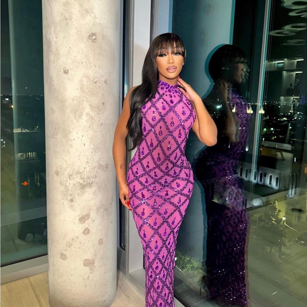 Awchic bedazzled dress